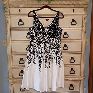 Ralph Lauren white a line dress